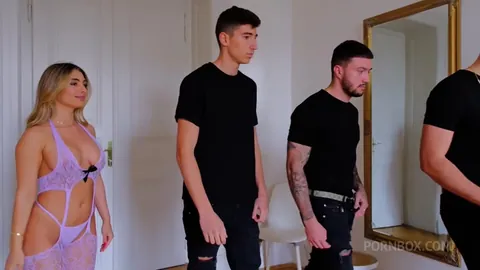 Tru Kait Gets A Wild Gangbang With Double Vaginal Penetration